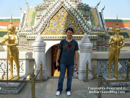 Ambar Hamid at Bangkok Palace