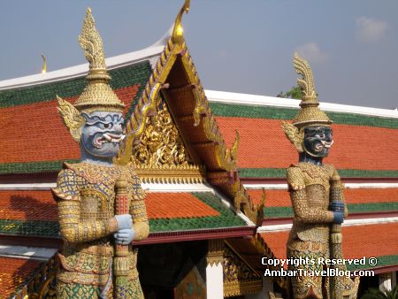 Buddha Deities in Bangkok Palace