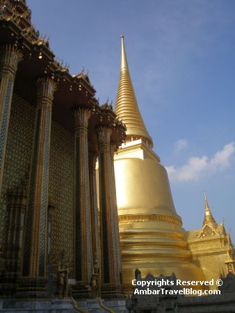 Bangkok Palace Golden Pagodas